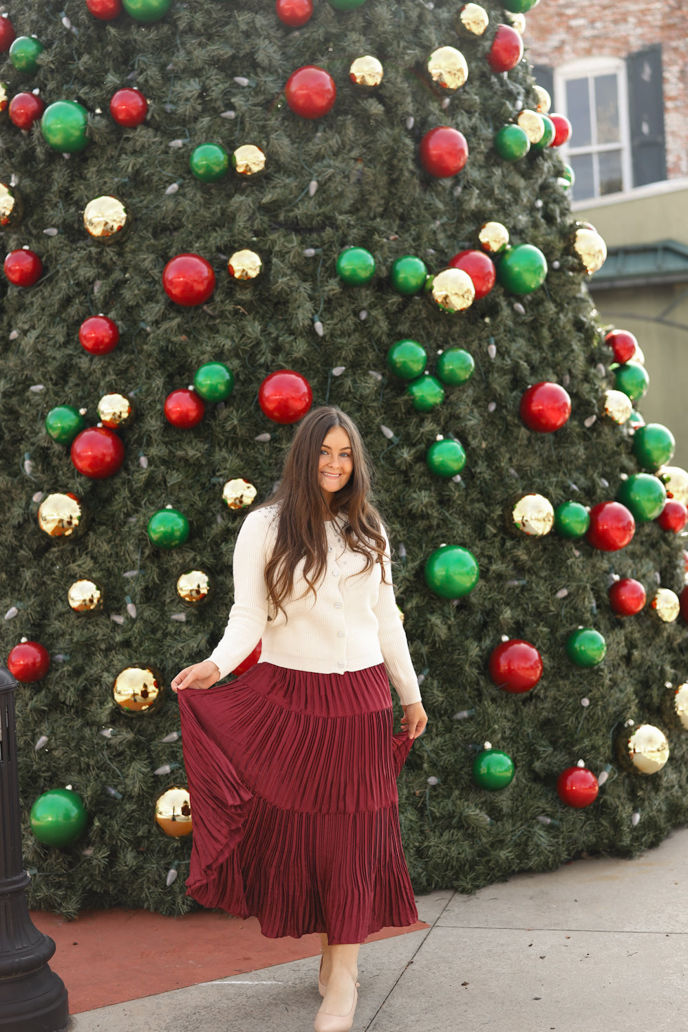 Serenity Skirt - Wine